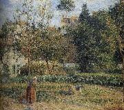 Camille Pissarro Schwarz Metaponto the outskirts of the orchard oil painting reproduction